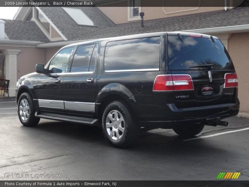 Black / Charcoal Black 2009 Lincoln Navigator L