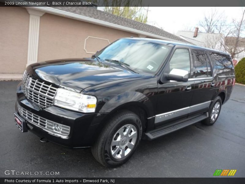 Black / Charcoal Black 2009 Lincoln Navigator L