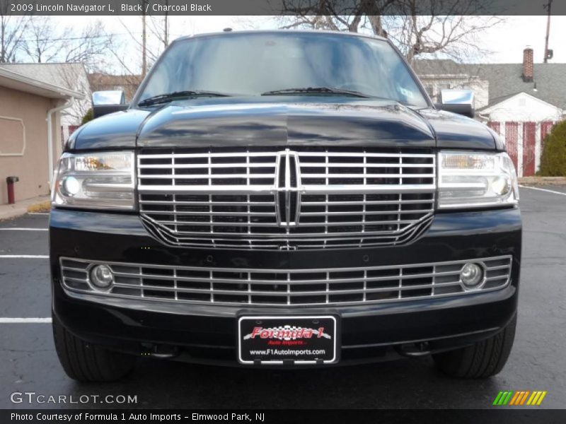 Black / Charcoal Black 2009 Lincoln Navigator L