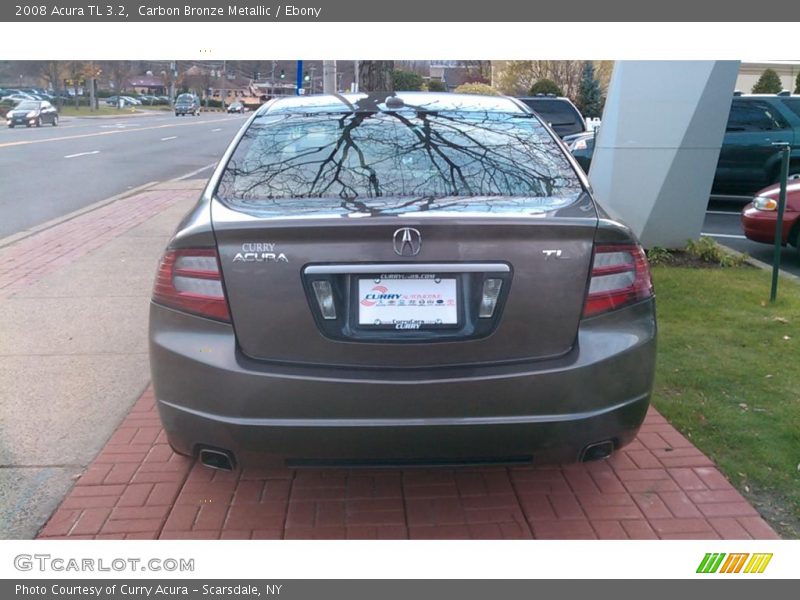 Carbon Bronze Metallic / Ebony 2008 Acura TL 3.2