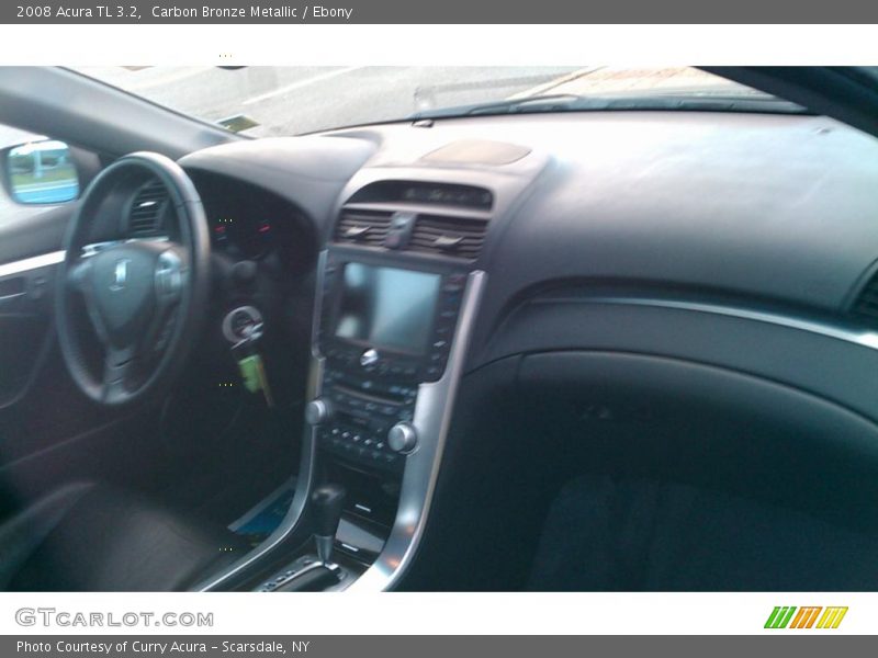 Carbon Bronze Metallic / Ebony 2008 Acura TL 3.2