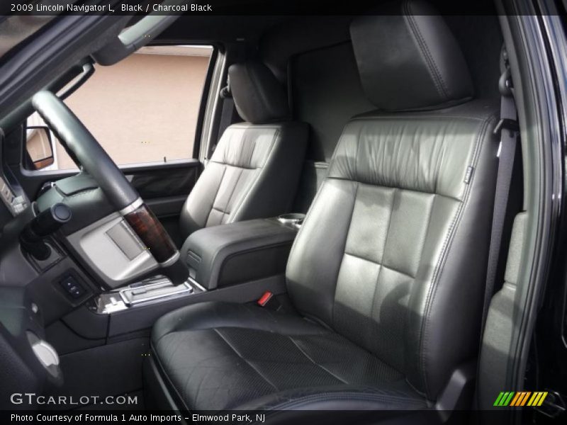 Black / Charcoal Black 2009 Lincoln Navigator L