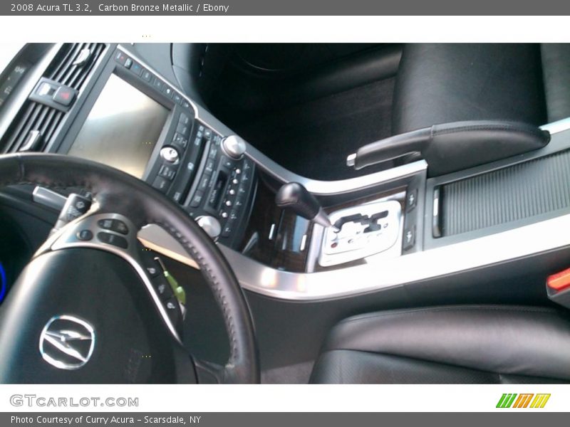 Carbon Bronze Metallic / Ebony 2008 Acura TL 3.2
