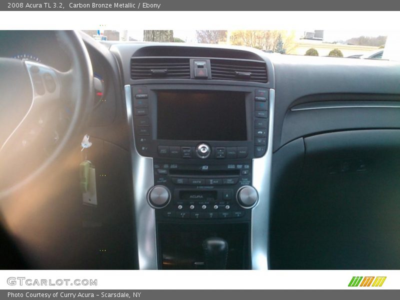 Carbon Bronze Metallic / Ebony 2008 Acura TL 3.2