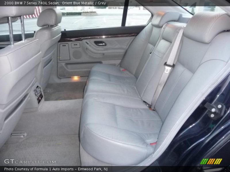  2000 7 Series 740iL Sedan Grey Interior