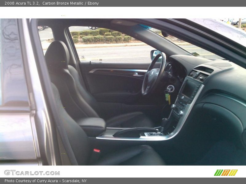 Carbon Bronze Metallic / Ebony 2008 Acura TL 3.2