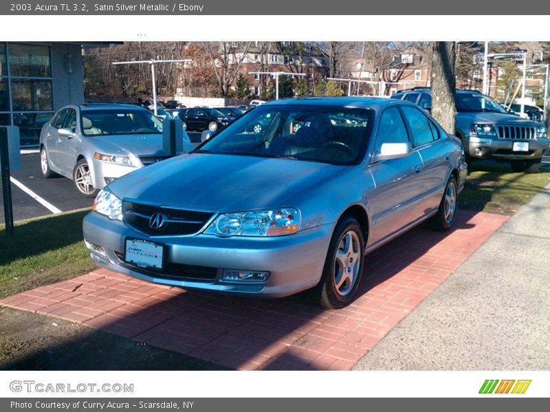 Satin Silver Metallic / Ebony 2003 Acura TL 3.2