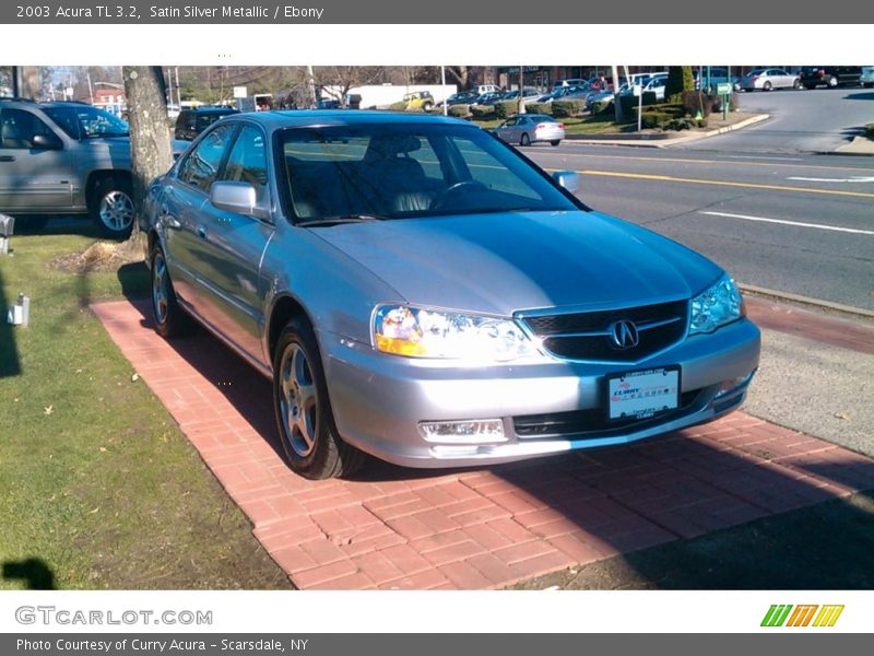 Satin Silver Metallic / Ebony 2003 Acura TL 3.2