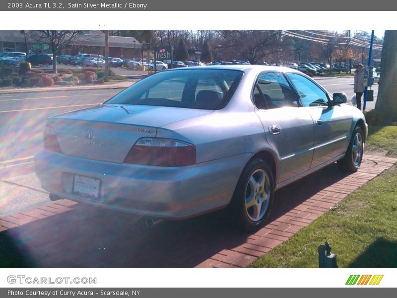 Satin Silver Metallic / Ebony 2003 Acura TL 3.2