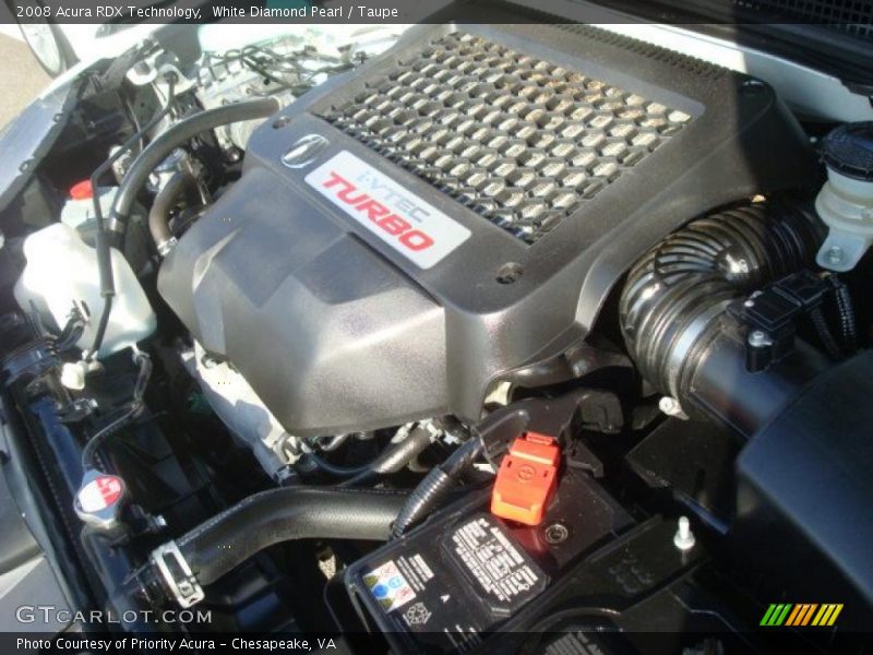 White Diamond Pearl / Taupe 2008 Acura RDX Technology