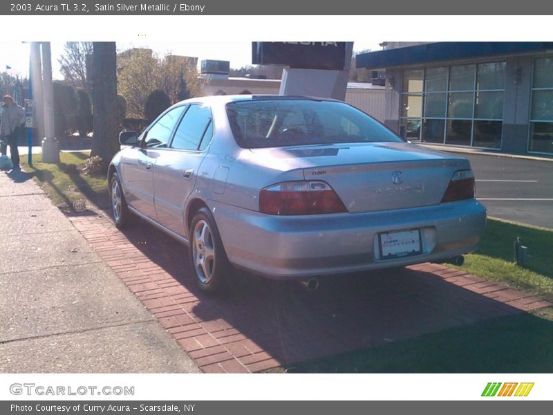 Satin Silver Metallic / Ebony 2003 Acura TL 3.2