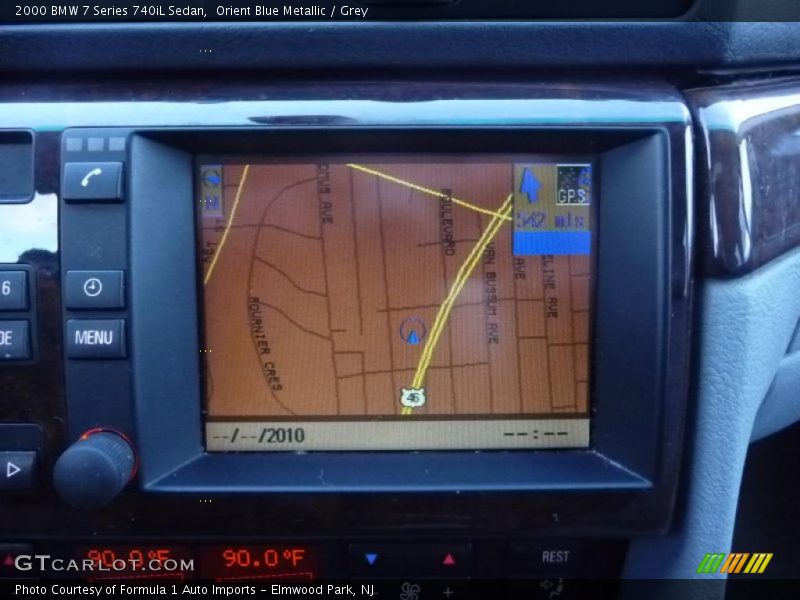 Navigation of 2000 7 Series 740iL Sedan