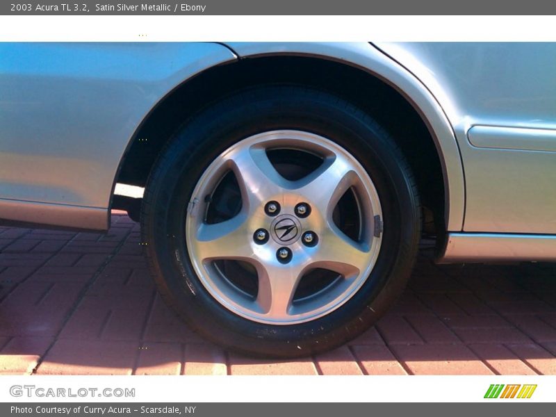 Satin Silver Metallic / Ebony 2003 Acura TL 3.2