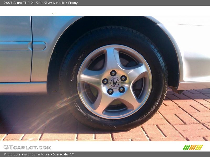 Satin Silver Metallic / Ebony 2003 Acura TL 3.2