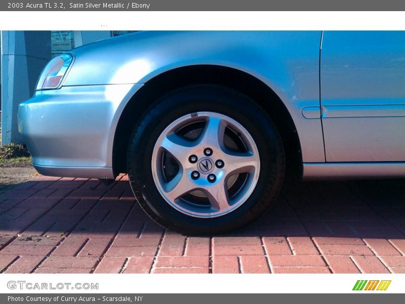 Satin Silver Metallic / Ebony 2003 Acura TL 3.2