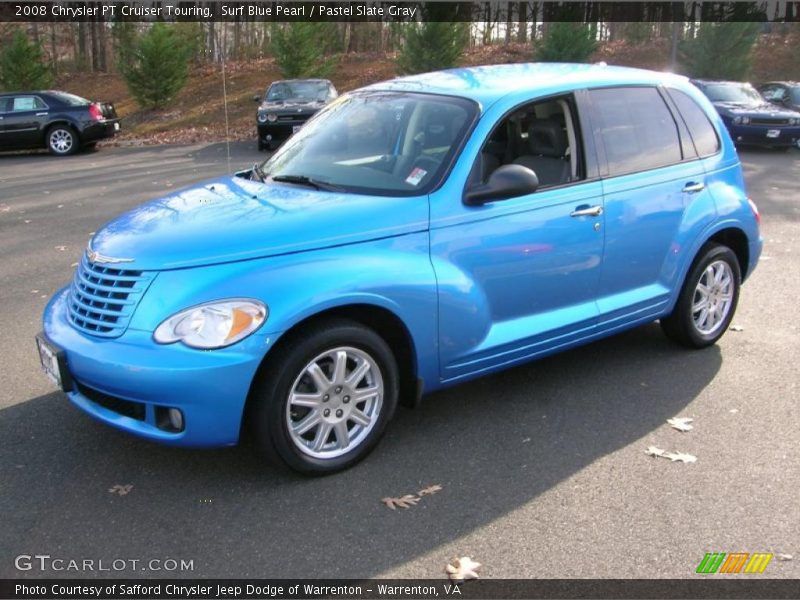Surf Blue Pearl / Pastel Slate Gray 2008 Chrysler PT Cruiser Touring
