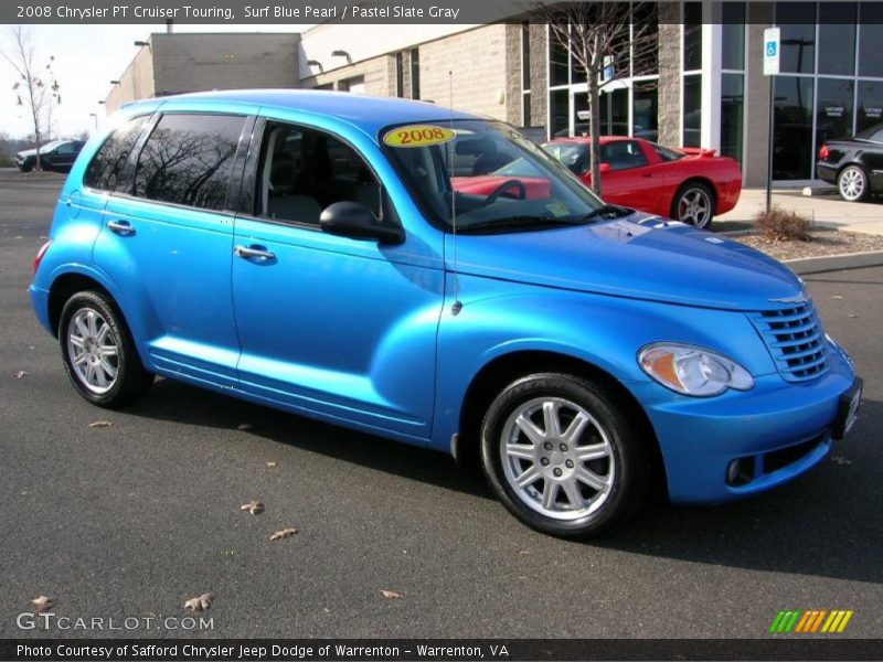 Surf Blue Pearl / Pastel Slate Gray 2008 Chrysler PT Cruiser Touring
