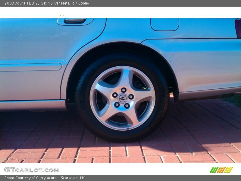 Satin Silver Metallic / Ebony 2003 Acura TL 3.2