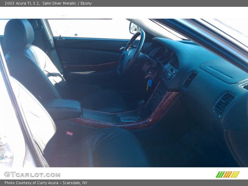 Satin Silver Metallic / Ebony 2003 Acura TL 3.2