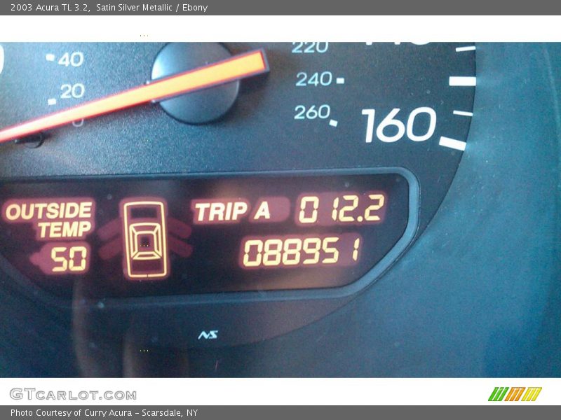 Satin Silver Metallic / Ebony 2003 Acura TL 3.2