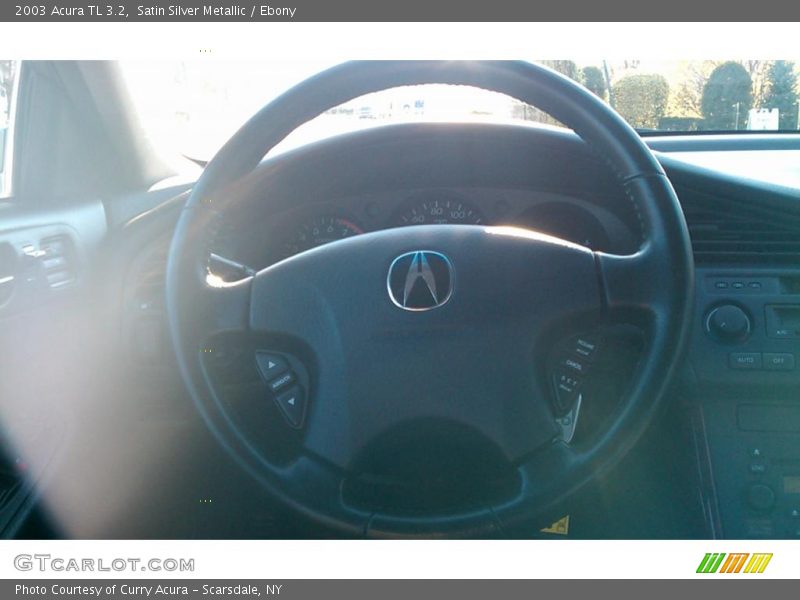 Satin Silver Metallic / Ebony 2003 Acura TL 3.2