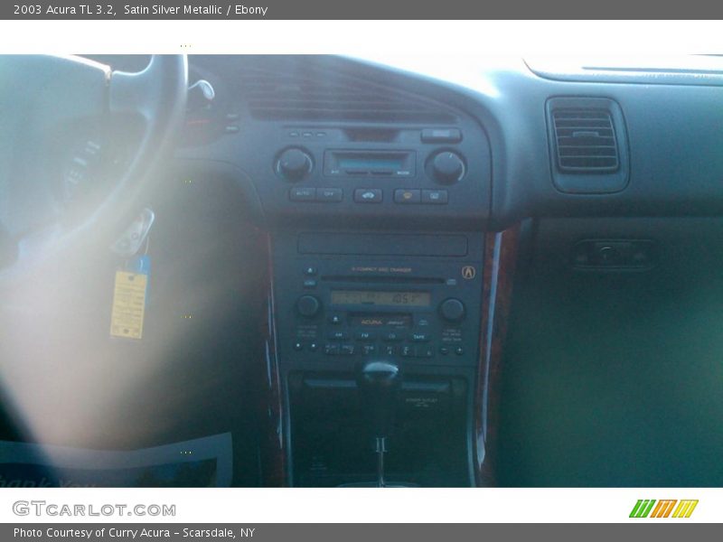 Satin Silver Metallic / Ebony 2003 Acura TL 3.2