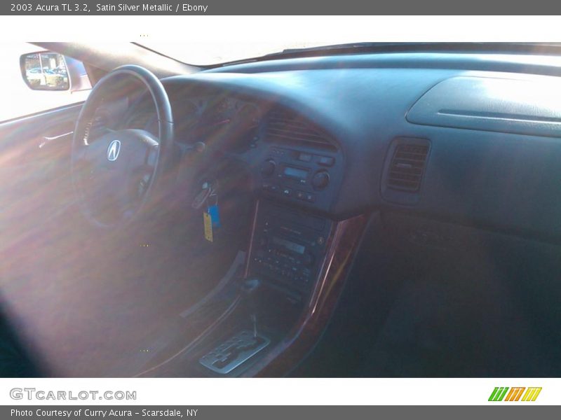 Satin Silver Metallic / Ebony 2003 Acura TL 3.2