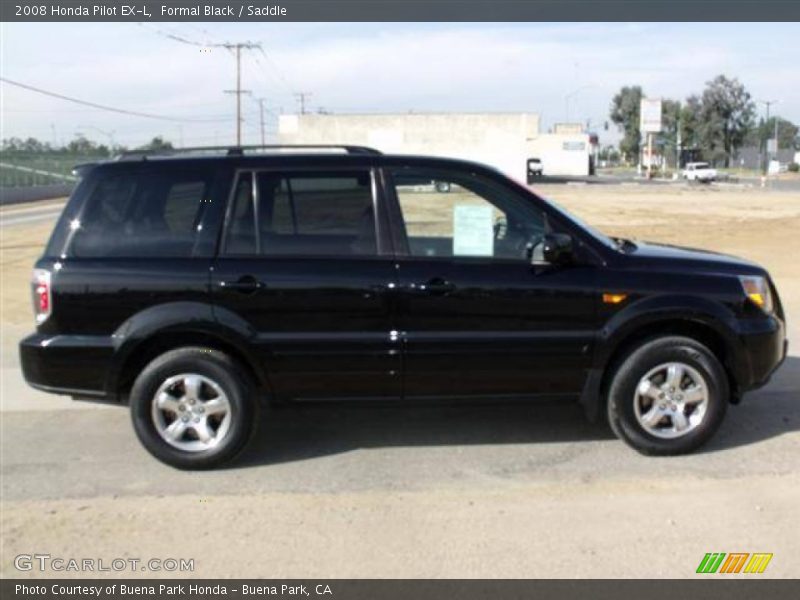 Formal Black / Saddle 2008 Honda Pilot EX-L