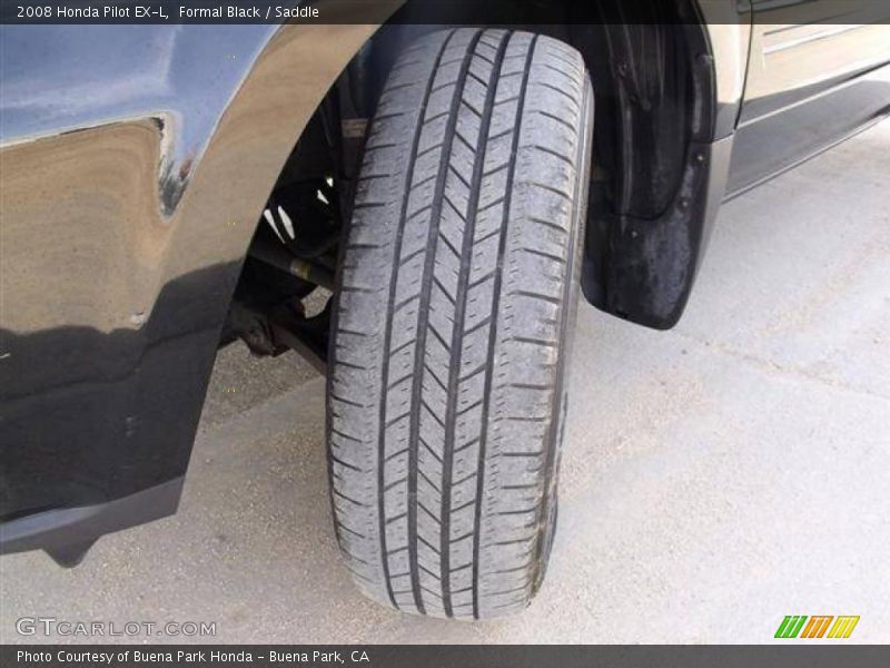 Formal Black / Saddle 2008 Honda Pilot EX-L