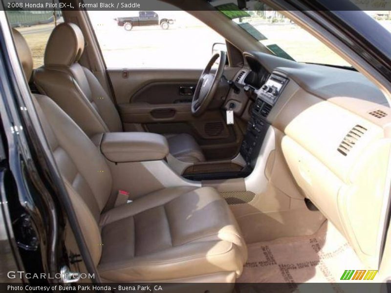 Formal Black / Saddle 2008 Honda Pilot EX-L