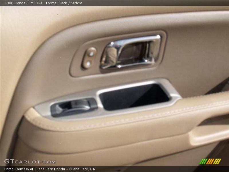 Formal Black / Saddle 2008 Honda Pilot EX-L