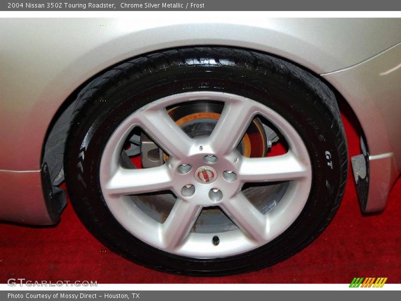 Chrome Silver Metallic / Frost 2004 Nissan 350Z Touring Roadster