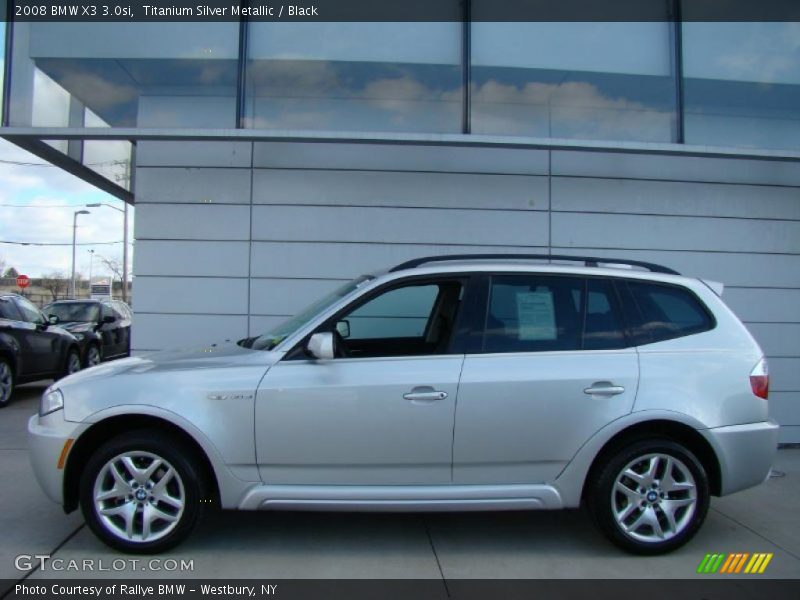  2008 X3 3.0si Titanium Silver Metallic