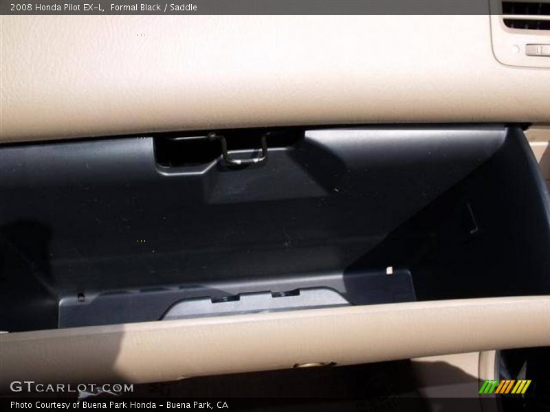 Formal Black / Saddle 2008 Honda Pilot EX-L