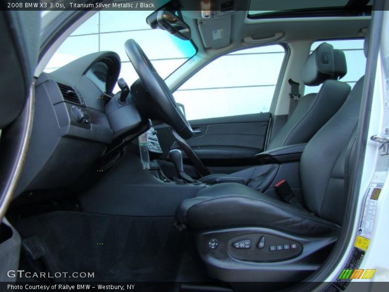  2008 X3 3.0si Black Interior