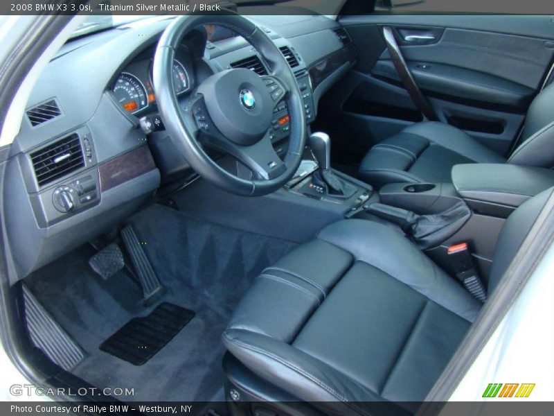 Black Interior - 2008 X3 3.0si 