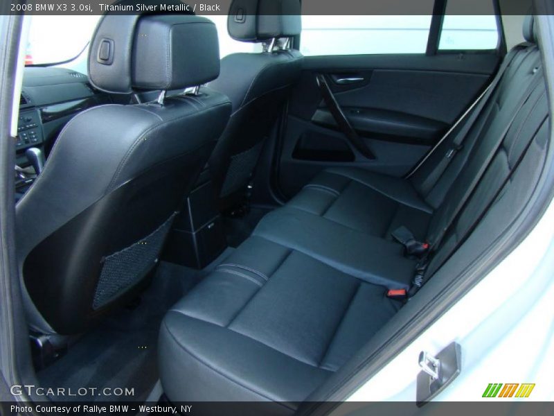  2008 X3 3.0si Black Interior