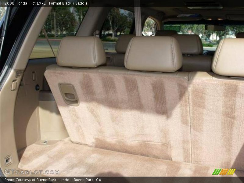 Formal Black / Saddle 2008 Honda Pilot EX-L
