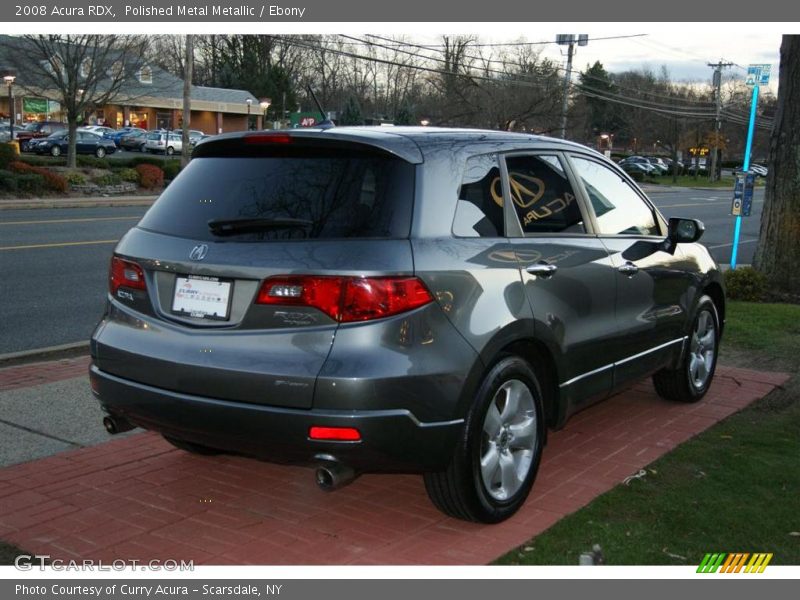 Polished Metal Metallic / Ebony 2008 Acura RDX