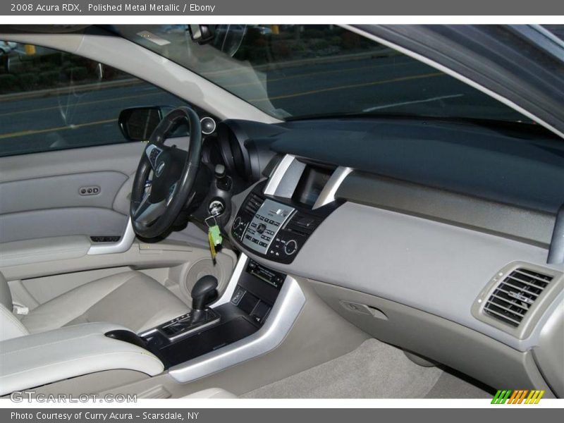 Polished Metal Metallic / Ebony 2008 Acura RDX