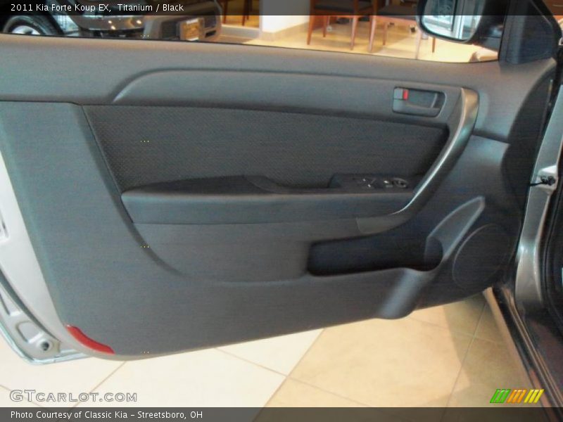 Titanium / Black 2011 Kia Forte Koup EX