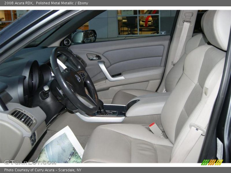 Polished Metal Metallic / Ebony 2008 Acura RDX