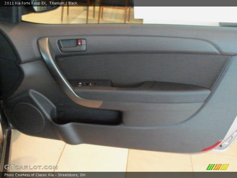 Titanium / Black 2011 Kia Forte Koup EX