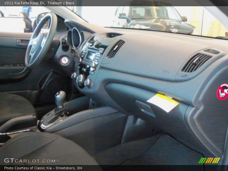 Titanium / Black 2011 Kia Forte Koup EX