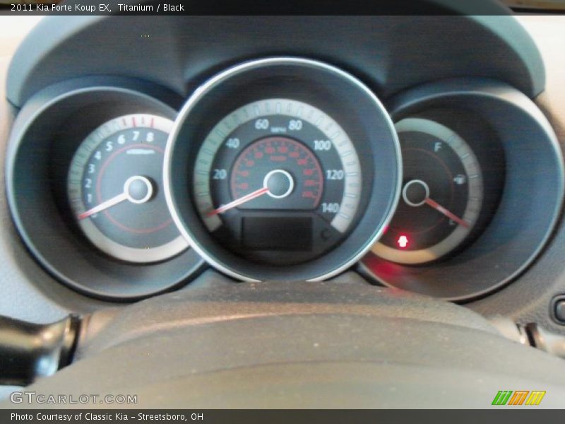 Titanium / Black 2011 Kia Forte Koup EX