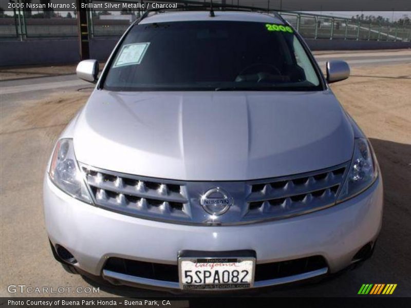 Brilliant Silver Metallic / Charcoal 2006 Nissan Murano S