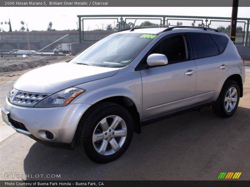 Brilliant Silver Metallic / Charcoal 2006 Nissan Murano S