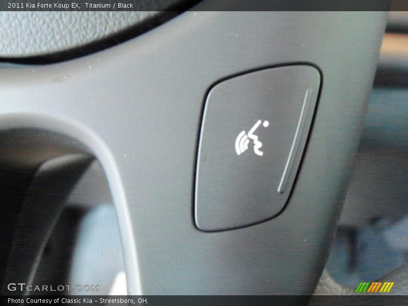 Titanium / Black 2011 Kia Forte Koup EX