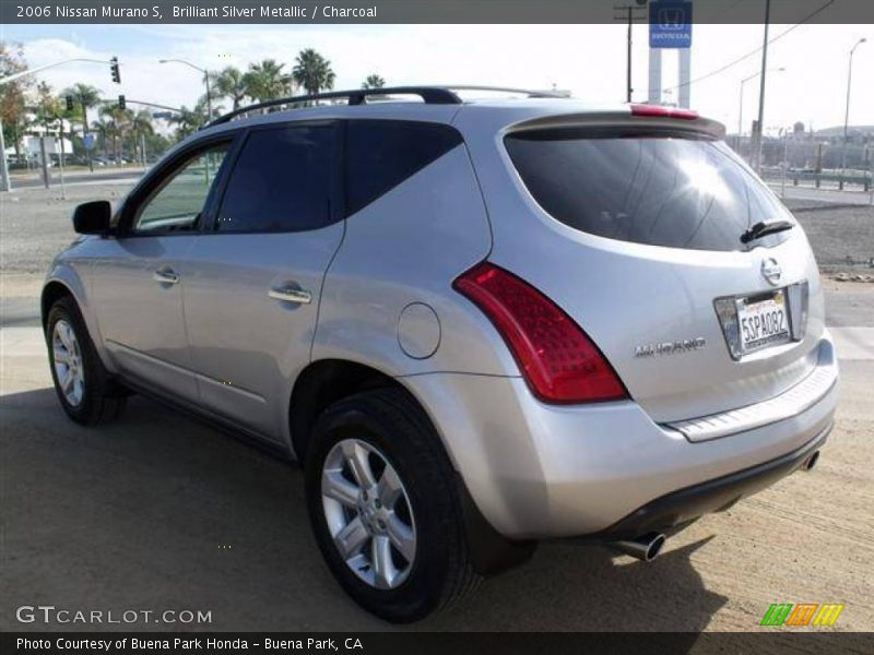 Brilliant Silver Metallic / Charcoal 2006 Nissan Murano S
