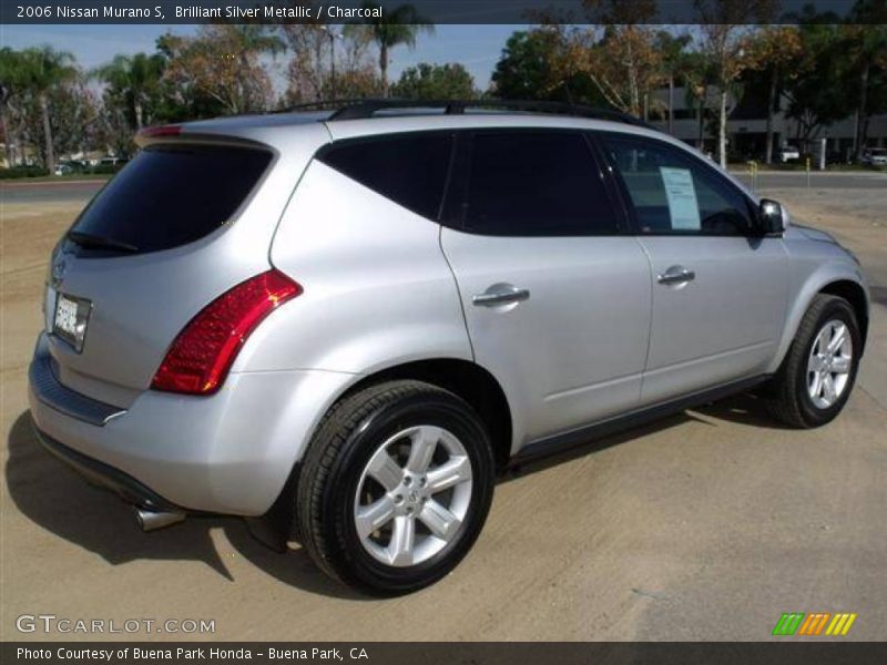 Brilliant Silver Metallic / Charcoal 2006 Nissan Murano S